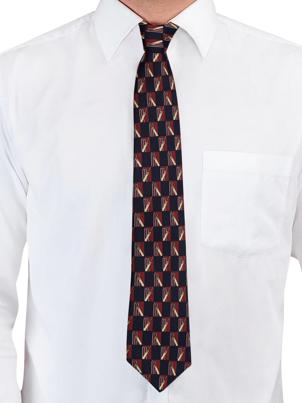Alvaro Castagnino Men Printed Skinny Tie