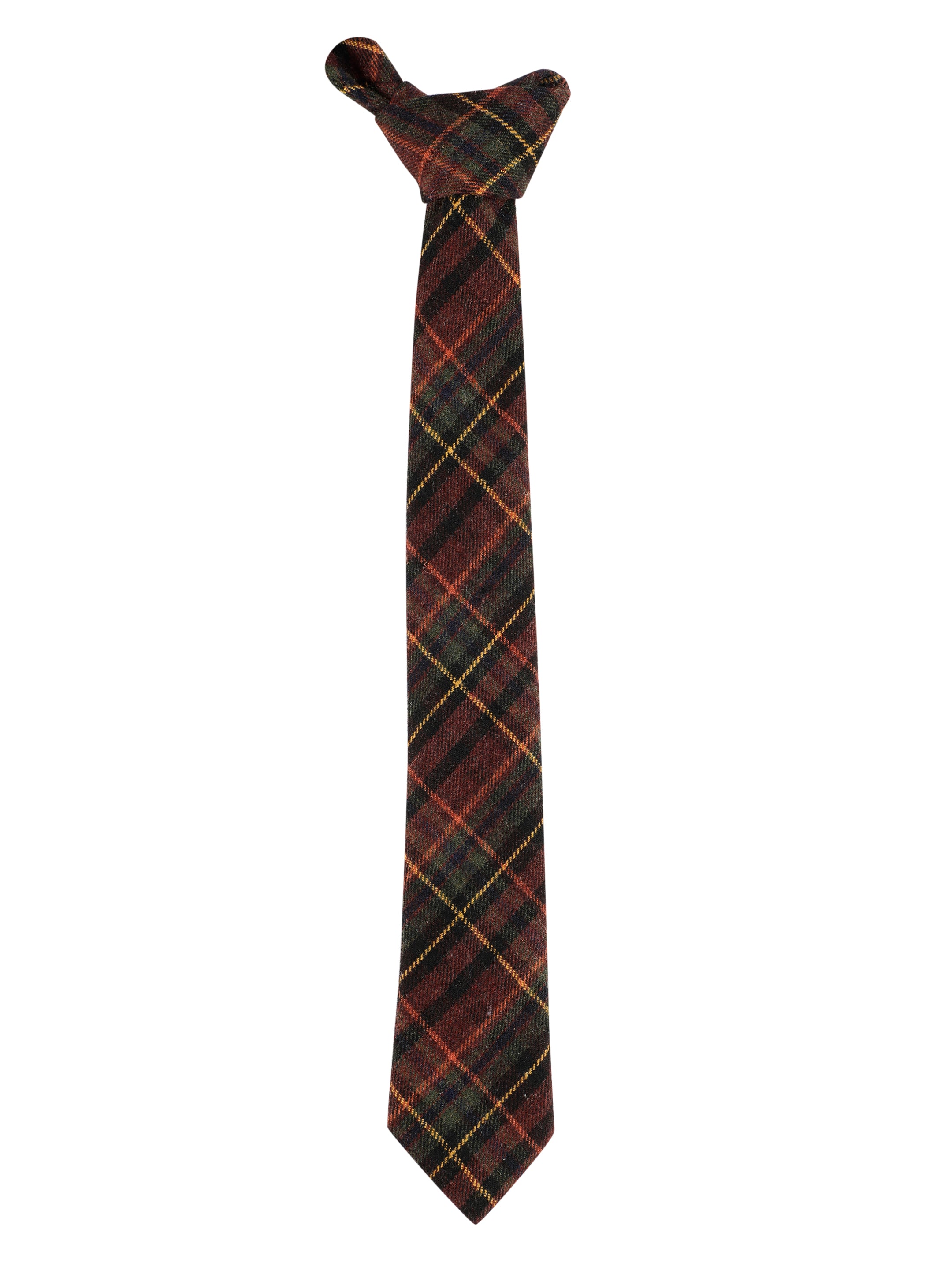 Alvaro Castagnino Maroon & Multi Coloured Cotton Necktie for Men