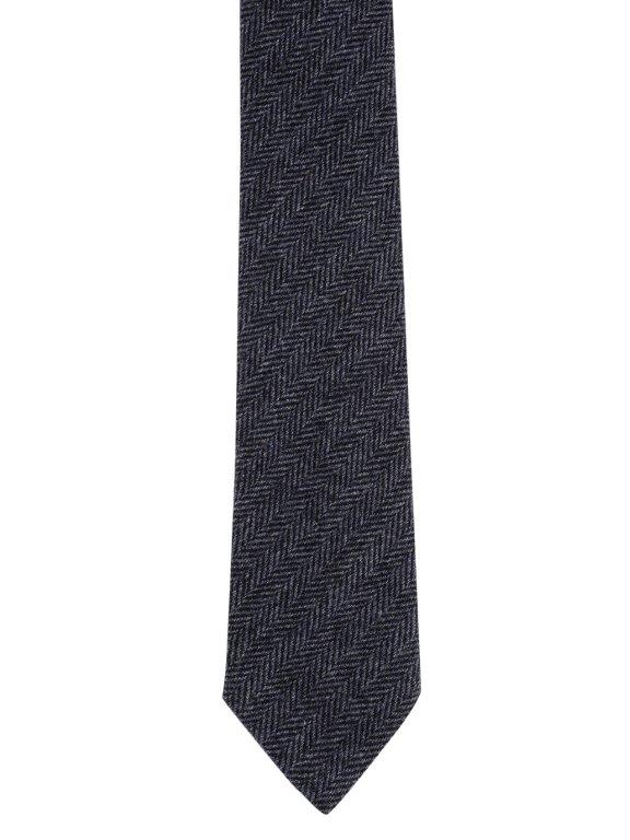 Alvaro Castagnino Grey Coloured Cotton Necktie for Men