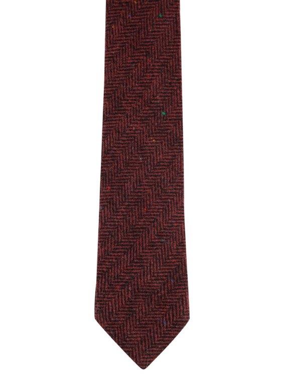 Alvaro Castagnino Rose Coloured Cotton Necktie for Men