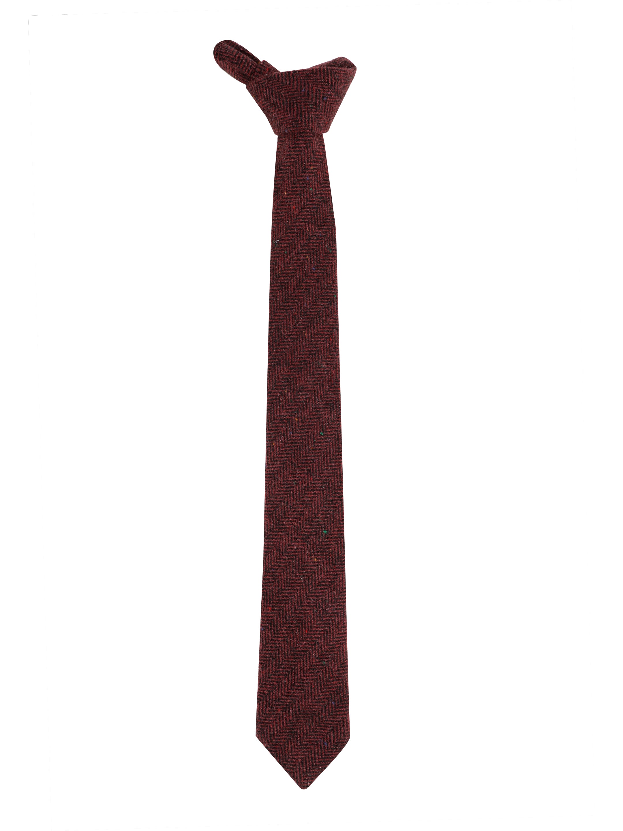 Alvaro Castagnino Rose Coloured Cotton Necktie for Men