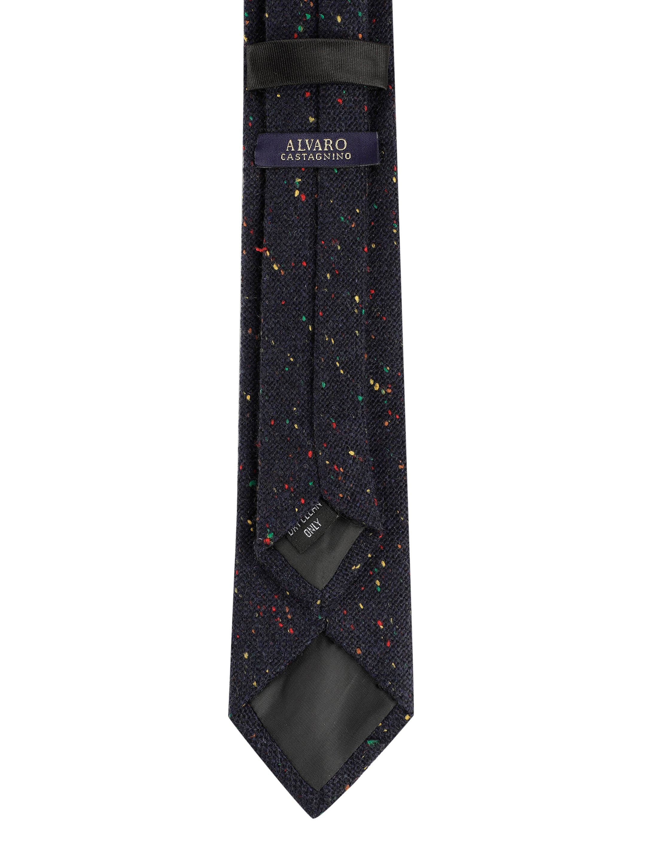 Alvaro Castagnino Blue & Multi Coloured Cotton Necktie for Men