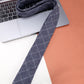 Alvaro Castagnino Grey Coloured Cotton Necktie for Men