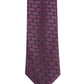 Alvaro Castagnino Purple & Black Coloured Microfiber Necktie for Men