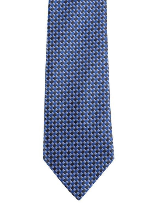Alvaro Castagnino Blue Coloured Microfiber Necktie for Men