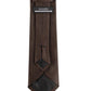 Alvaro Castagnino Brown Coloured Microfiber Necktie for Men