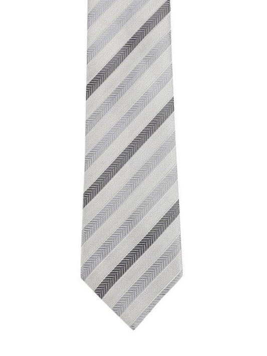 Alvaro Castagnino Grey Coloured Microfiber Necktie for Men
