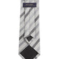 Alvaro Castagnino Grey Coloured Microfiber Necktie for Men