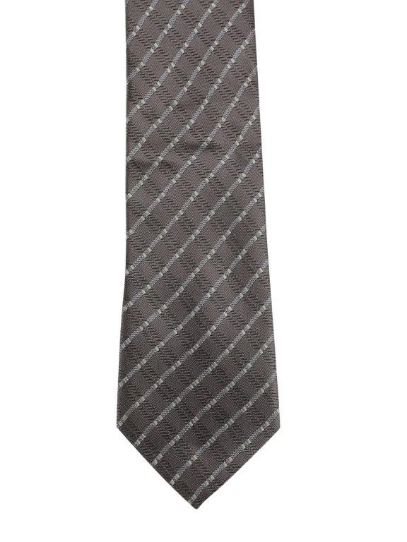 Alvaro Castagnino Grey Coloured Microfiber Necktie for Men