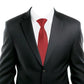 Alvaro Castagnino Red Coloured Microfiber Necktie for Men