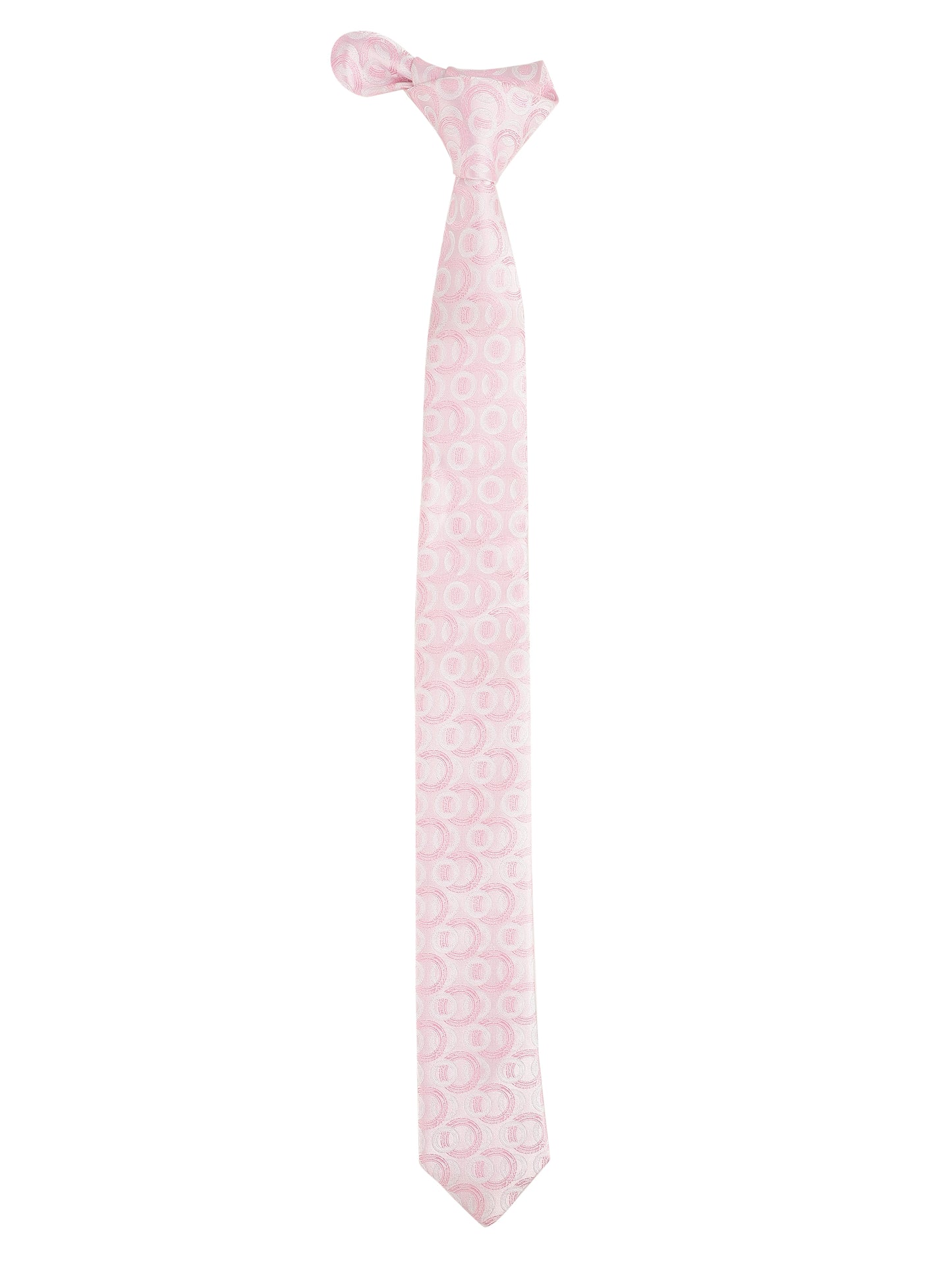 Alvaro Castagnino Pink Coloured Microfiber Necktie for Men