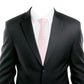 Alvaro Castagnino Pink Coloured Microfiber Necktie for Men