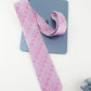 Alvaro Castagnino Pink Coloured Silk Necktie for Men