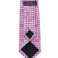 Alvaro Castagnino Pink Coloured Silk Necktie for Men