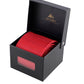 Alvaro Castagnino Red Coloured Silk Necktie for Men