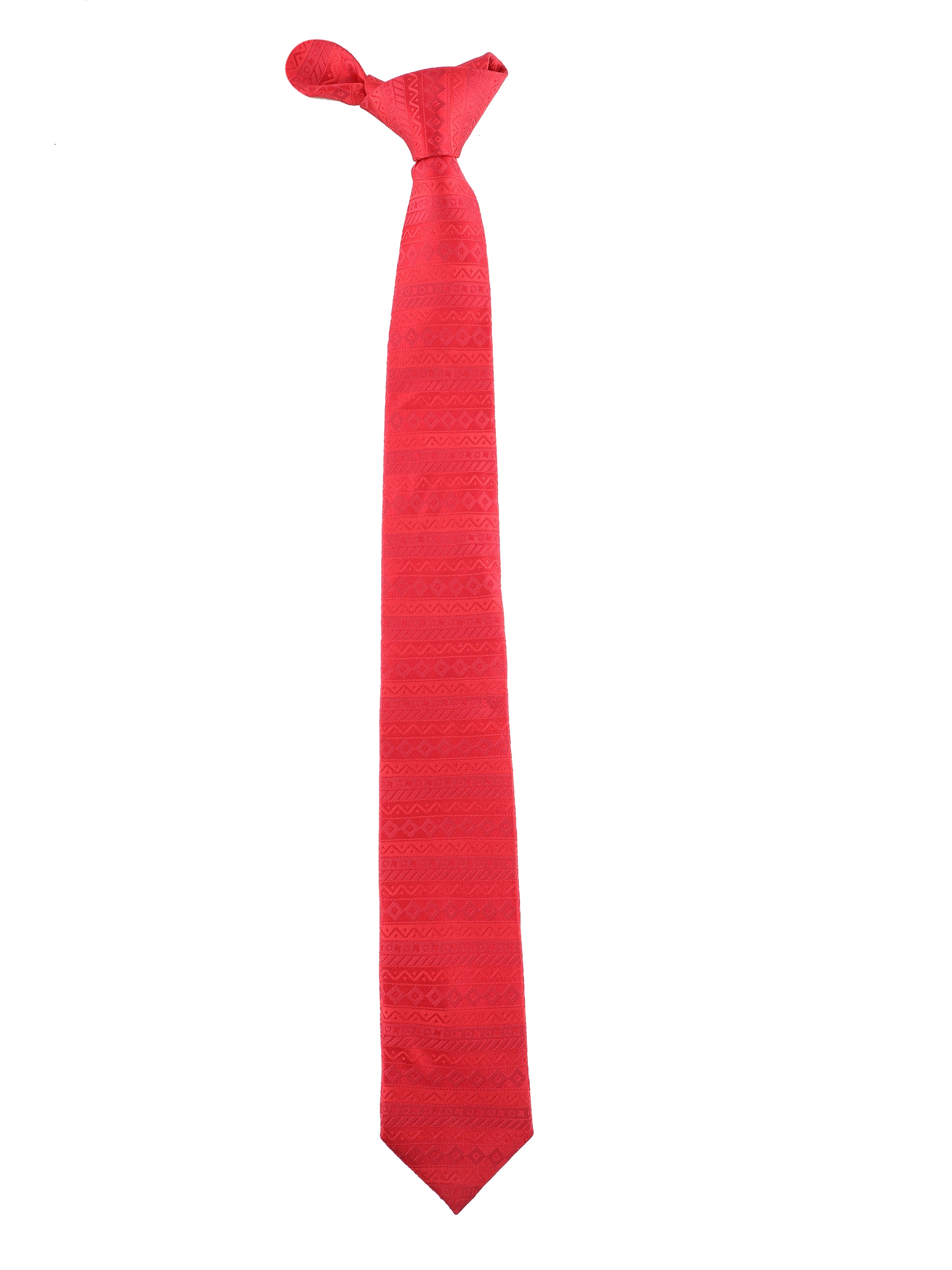 Alvaro Castagnino Red Coloured Silk Necktie for Men