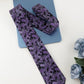 Alvaro Castagnino Purple & Black Coloured Silk Necktie for Men