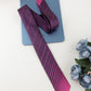Alvaro Castagnino Purple & Magenta Coloured Silk Necktie for Men