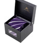 Alvaro Castagnino Purple Coloured Silk Necktie for Men