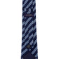 Alvaro Castagnino Blue & White Coloured Printed Skinny Tie