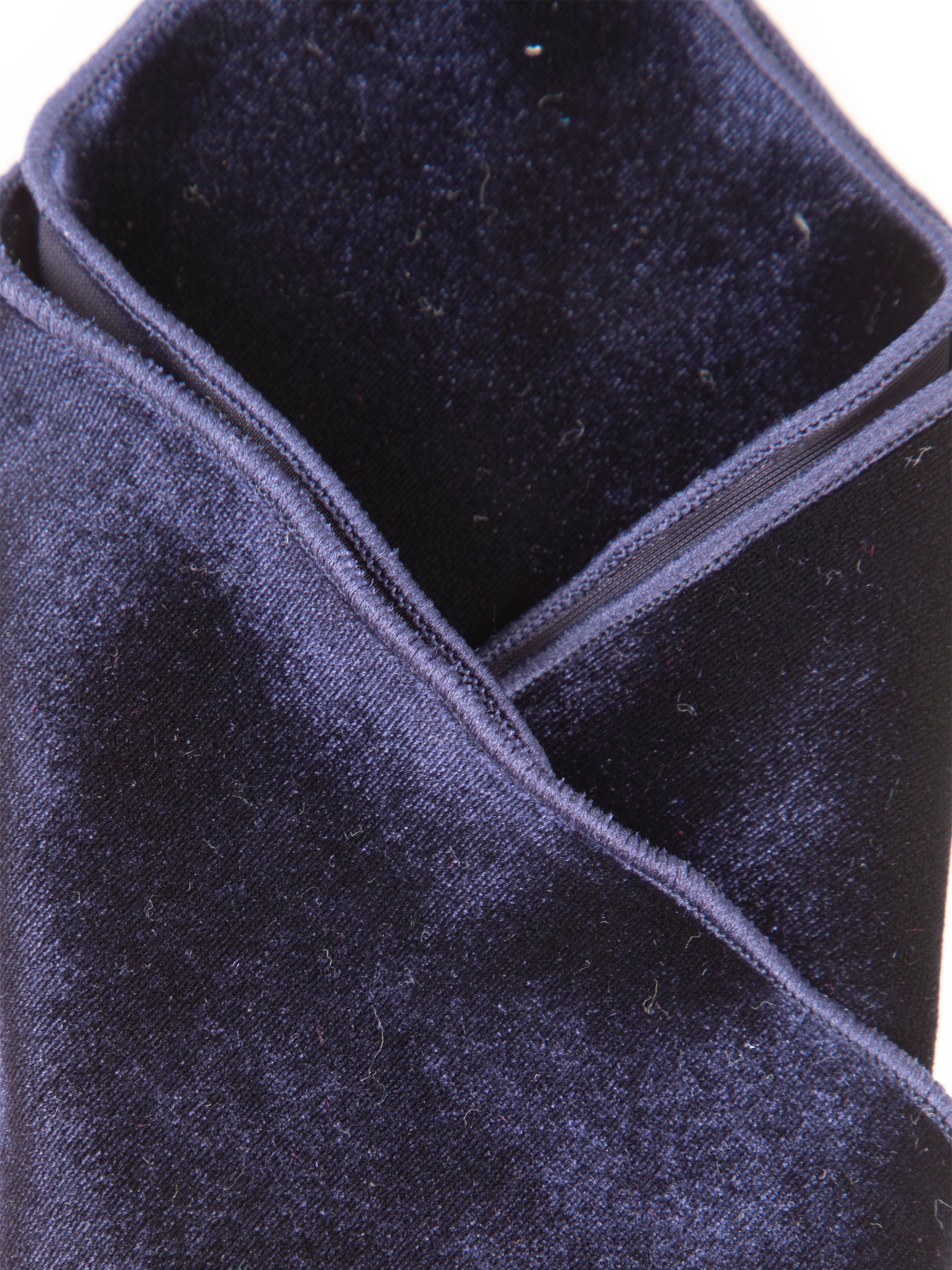 Alvaro Castagnino Purple Colored Microfiber Pocket Square for Men