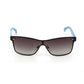 Alvaro Castagnino Men Rectangle Sunglasses with UV Protected Lens (Black& Blue)