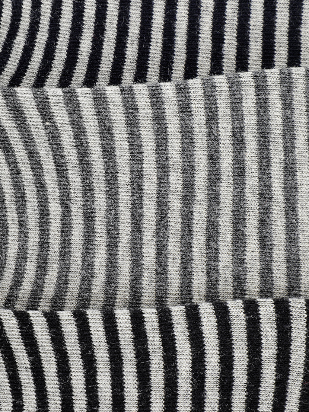 Alvaro Castagnino Men Black & Grey Coloured Striped Shoe Liners Socks