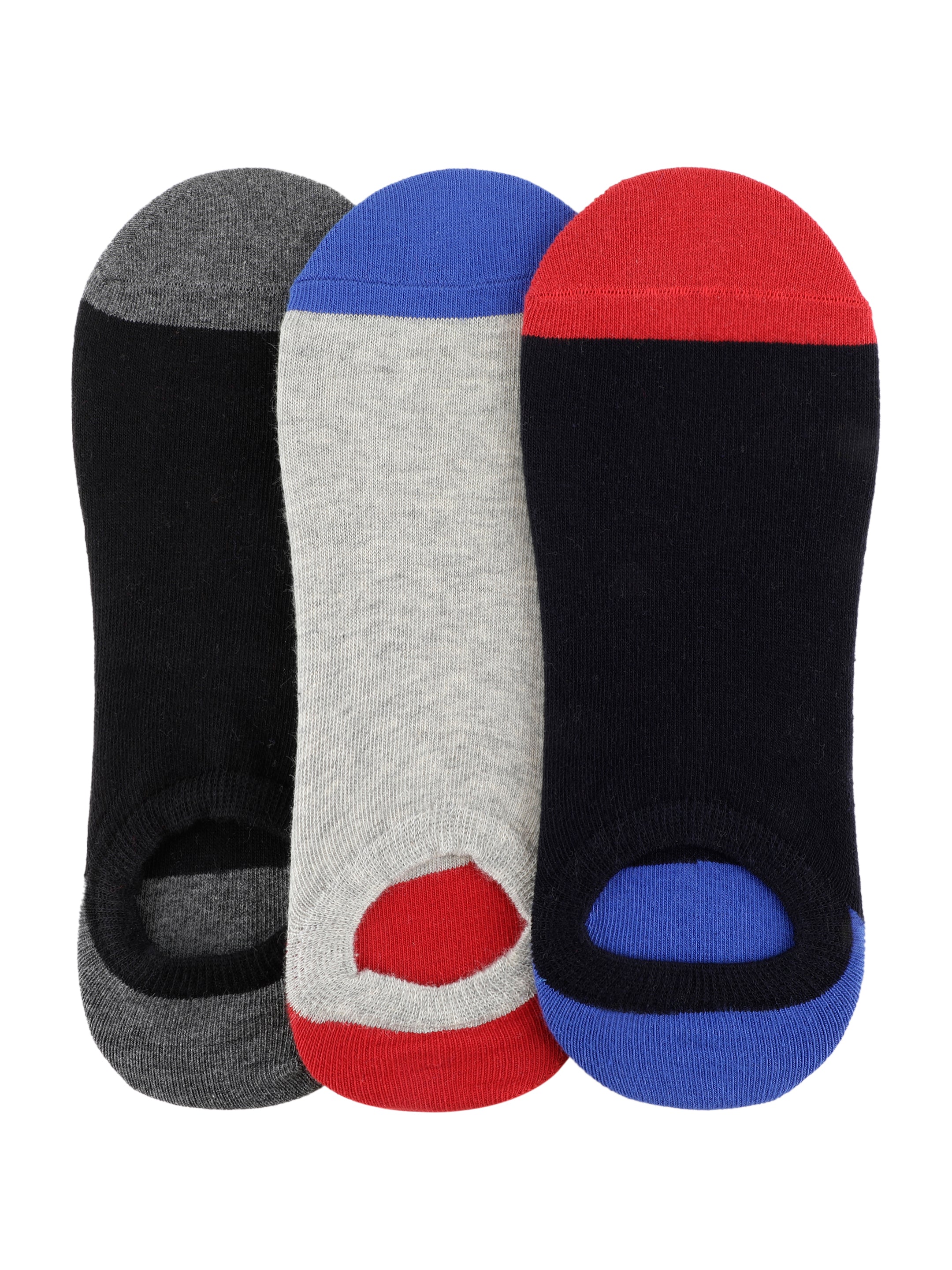 Alvaro Castagnino Men Multi Coloured Plain Shoe Liners Socks
