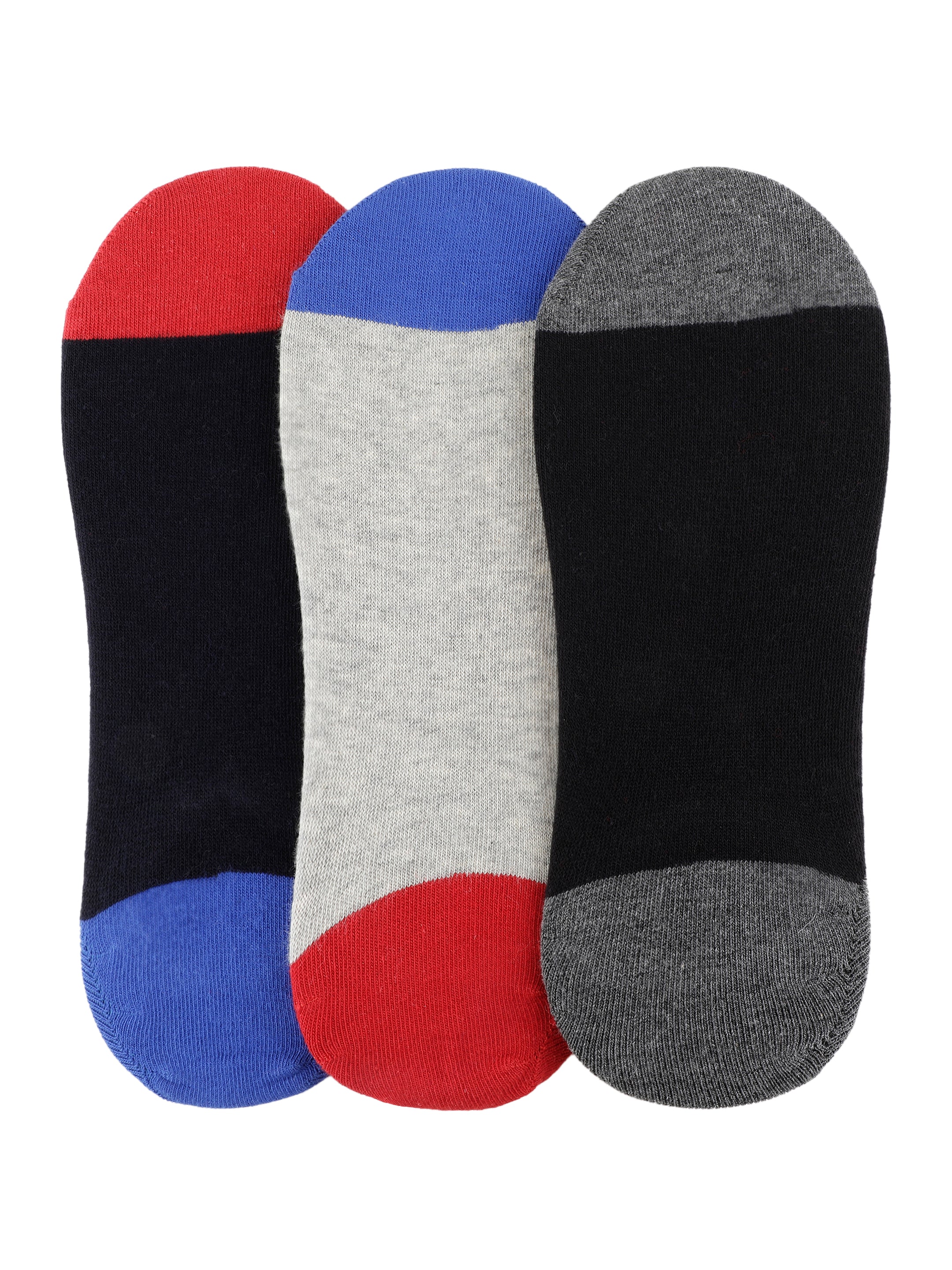 Multi-Tone Color-Block No-Show Liners