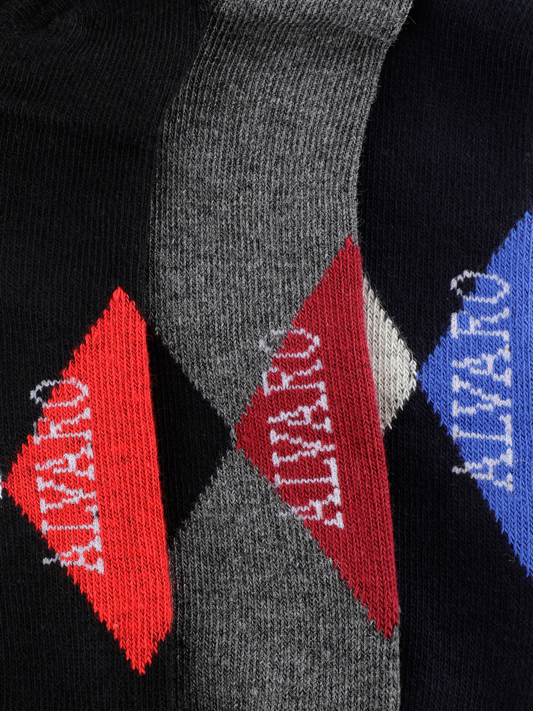 Alvaro Castagnino Men Multi Coloured Ankle-Length Socks