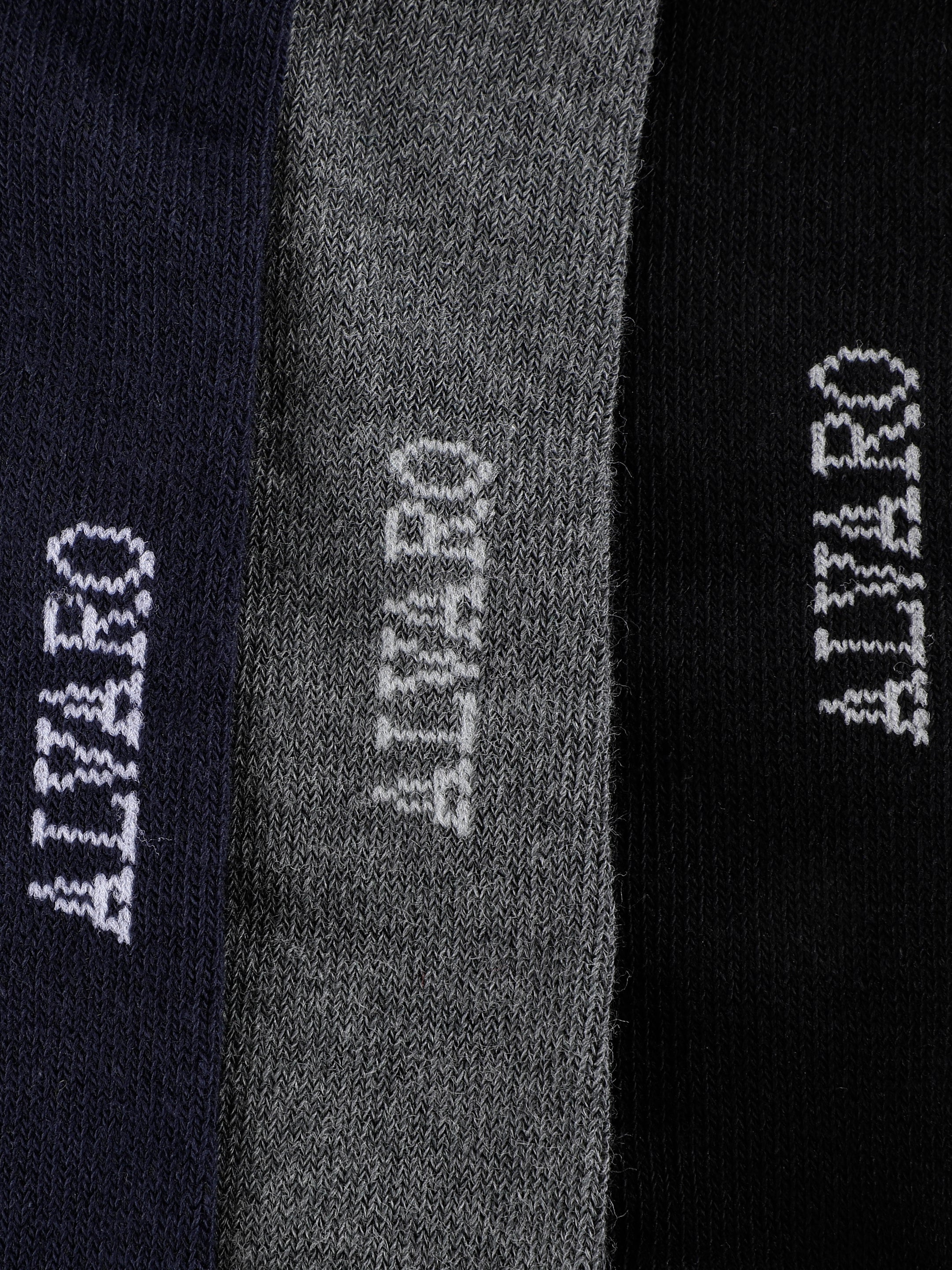 Solid Black, Grey & Navy Ankle Socks