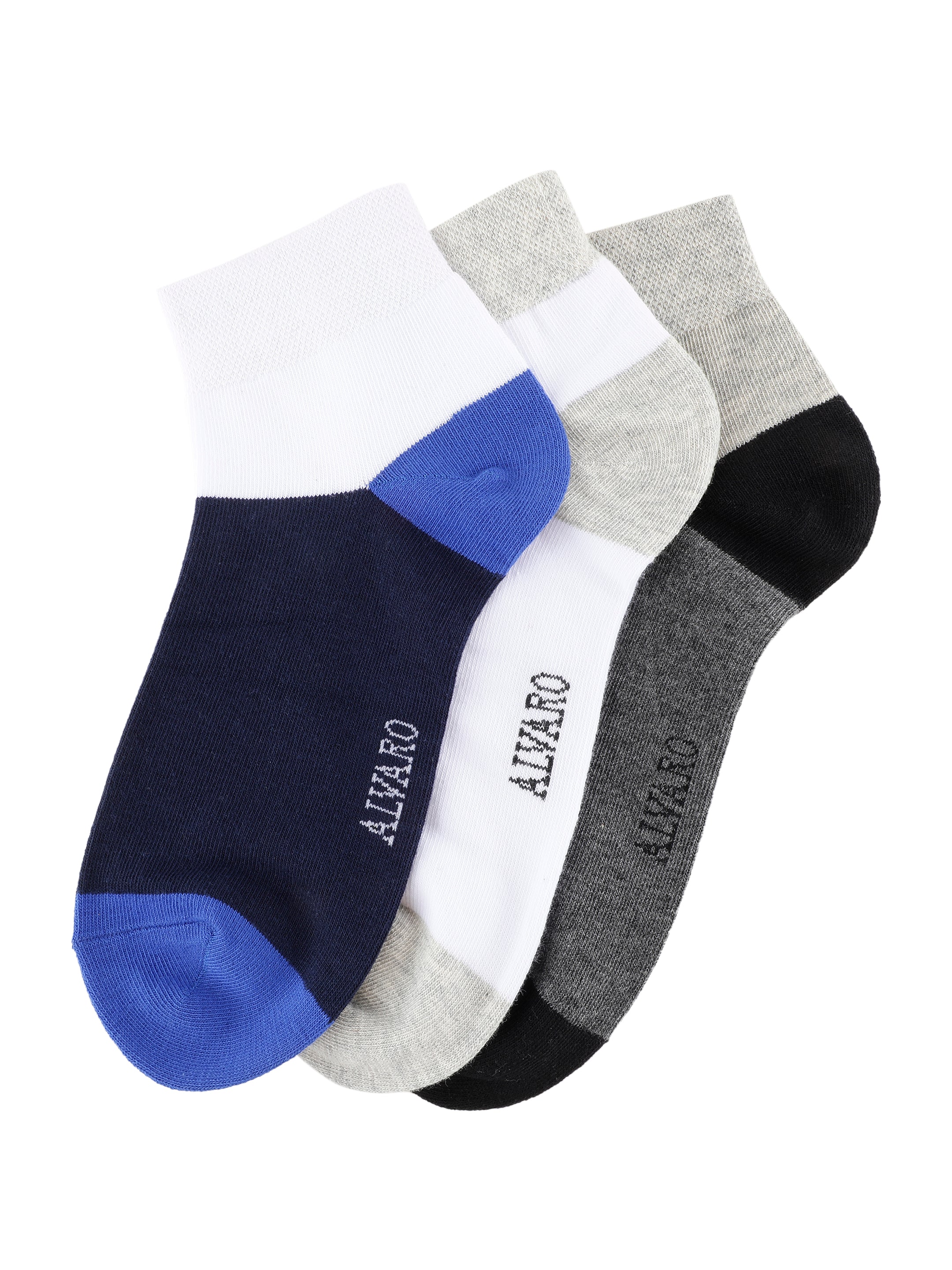 Alvaro Castagnino Men Multi Coloured Ankle-Length Socks