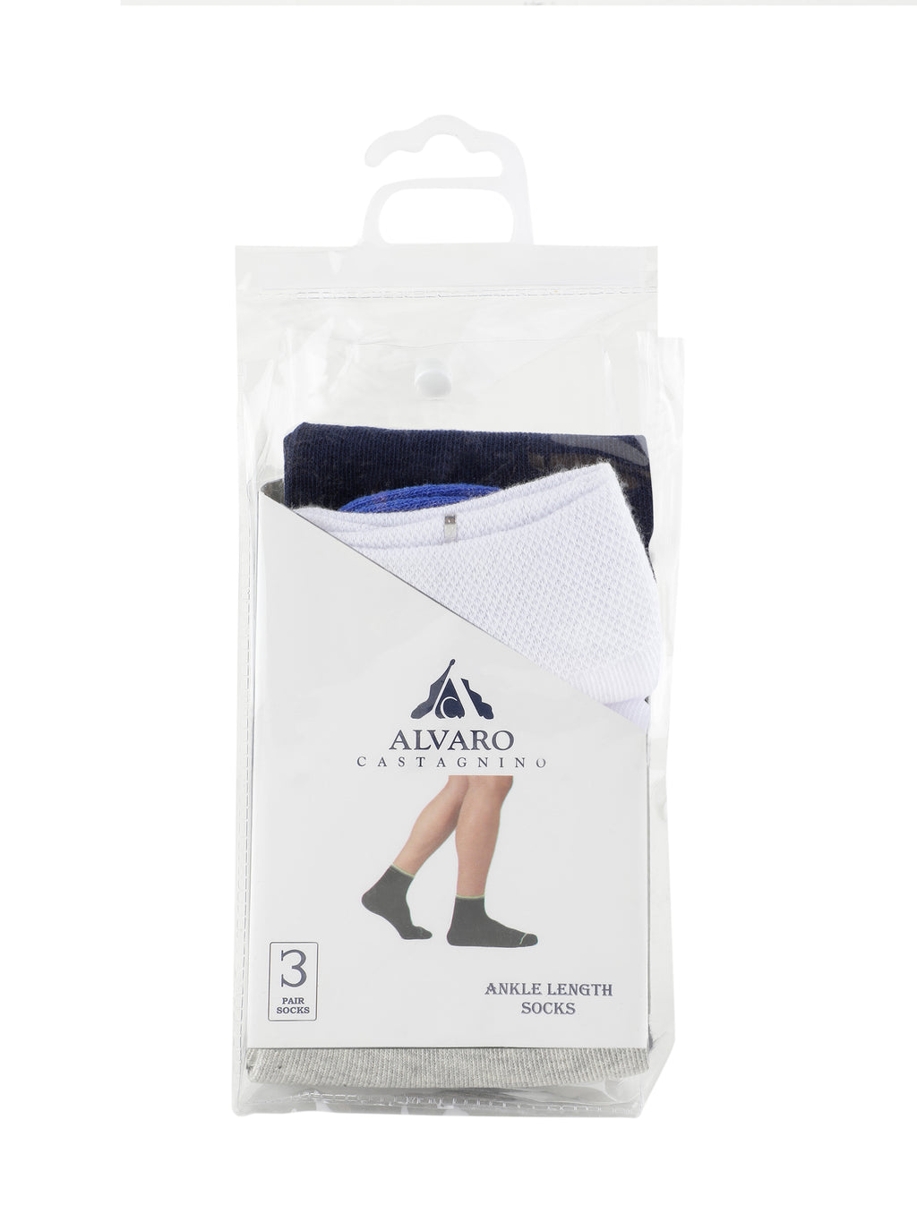 Alvaro Castagnino Men Multi Coloured Ankle-Length Socks