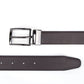 Alvaro Castagnino Black Colored Reversible Formal Belt for Men