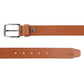 Alvaro Castagnino Men Tan Textured Leather Formal Single Side Belt
