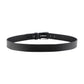 Alvaro Castagnino Men Black Textured Leather Formal Single Side Belt