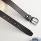 Alvaro Castagnino Men Brown Textured Leather Formal Single Side Belt