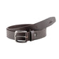 Alvaro Castagnino Men Brown Textured Leather Formal Single Side Belt
