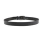 Alvaro Castagnino Men Black Textured Leather Casual Belt