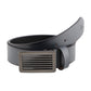 Alvaro Castagnino Men Grey Textured Leather Casual Belt