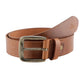 Alvaro Castagnino Men Tan Textured Leather Casual Belt