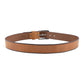 Alvaro Castagnino Men Tan Textured Leather Casual Belt