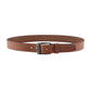 Alvaro Castagnino Men Brown Textured Leather Casual Belt