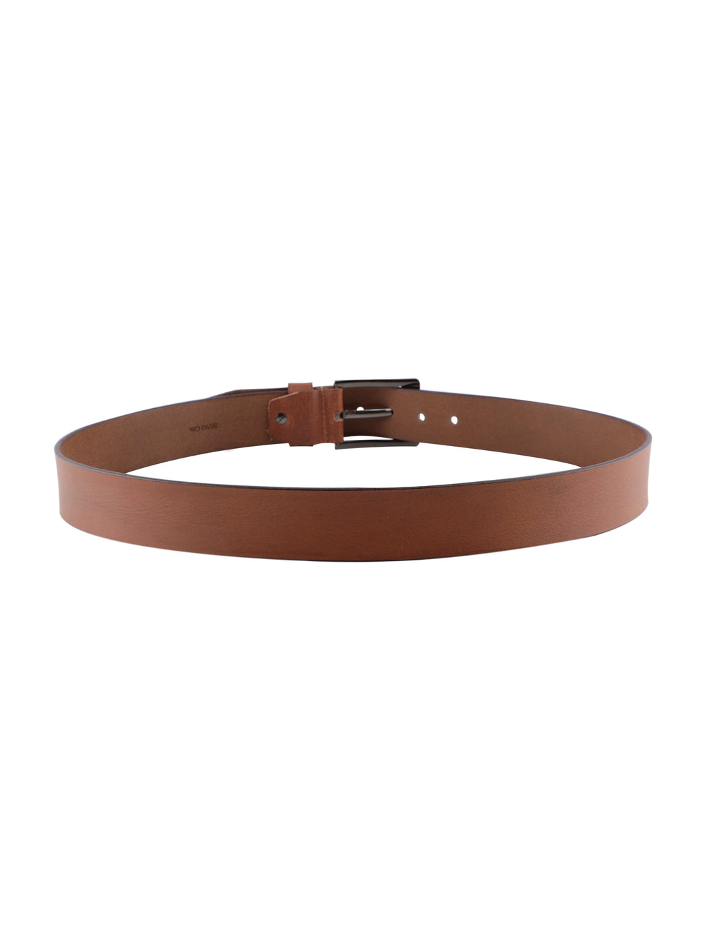 Alvaro Castagnino Men Brown Textured Leather Casual Belt