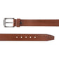 Alvaro Castagnino Men Brown Textured Leather Casual Belt