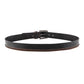 Alvaro Castagnino Men Black & Brown Textured Leather Casual Belt