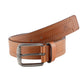 Alvaro Castagnino Men Tan Textured Leather Casual Belt