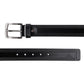Alvaro Castagnino Men Black Textured Leather Casual Belt