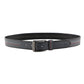 Alvaro Castagnino Men Grey Textured Leather Casual Belt