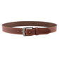 Alvaro Castagnino Men Brown Textured Leather Casual Belt
